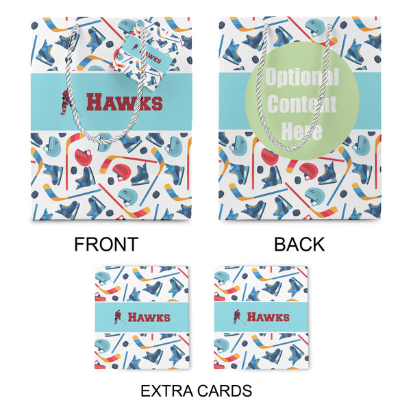 Hockey 2 Medium Gift Bag - Approval