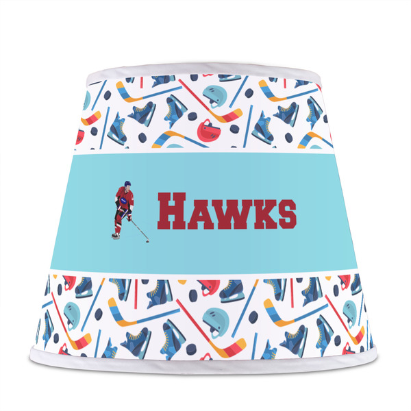 Hockey 2 Poly Film Empire Lampshade - Front View