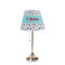 Hockey 2 Poly Film Empire Lampshade - On Stand