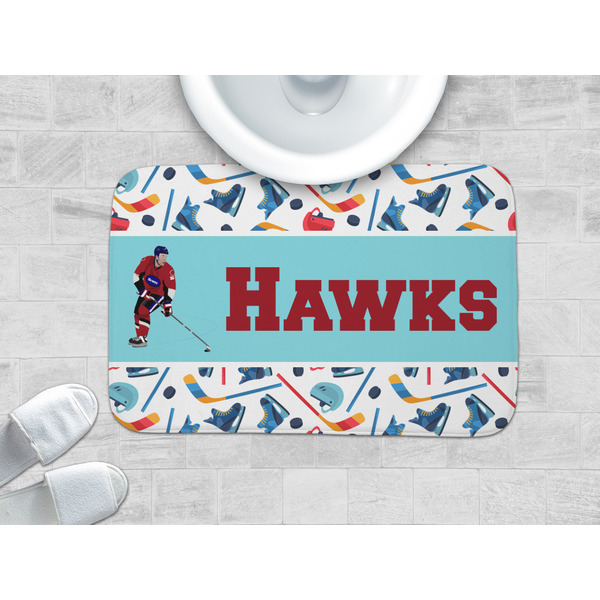 Hockey 2 Memory Foam Bath Mat - LIFESTYLE 34x21