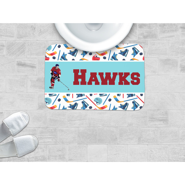 Hockey 2 Memory Foam Bath Mat - LIFESTYLE