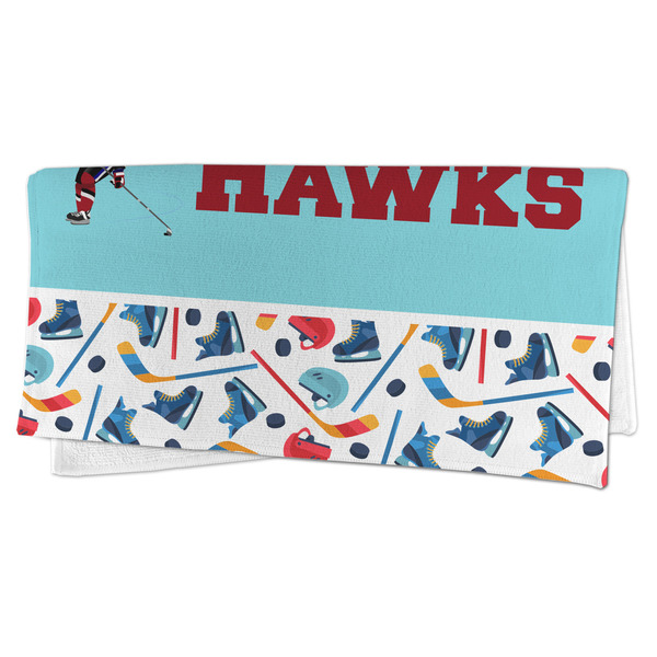Hockey 2 Microfiber Dish Rag - FOLDED (half)