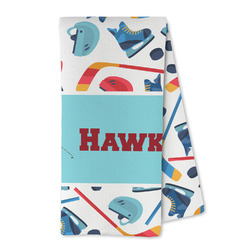 Hockey 2 Kitchen Towel - Microfiber (Personalized)