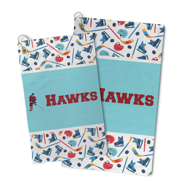 Hockey 2 Microfiber Golf Towel - PARENT/MAIN