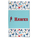 Hockey 2 Microfiber Golf Towel (Personalized)