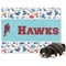 Hockey 2 Dog Blanket - Large (Personalized)