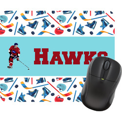 Hockey 2 Rectangular Mouse Pad (Personalized)