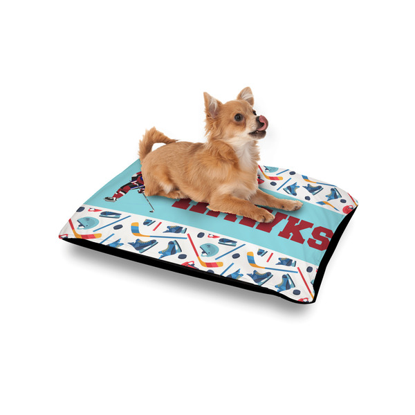 Hockey 2 Outdoor Dog Beds - Small - IN CONTEXT