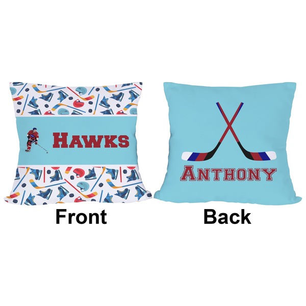 Hockey 2 Outdoor Pillow - 18x18