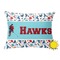 Hockey 2 Outdoor Throw Pillow (Rectangular) (Personalized)