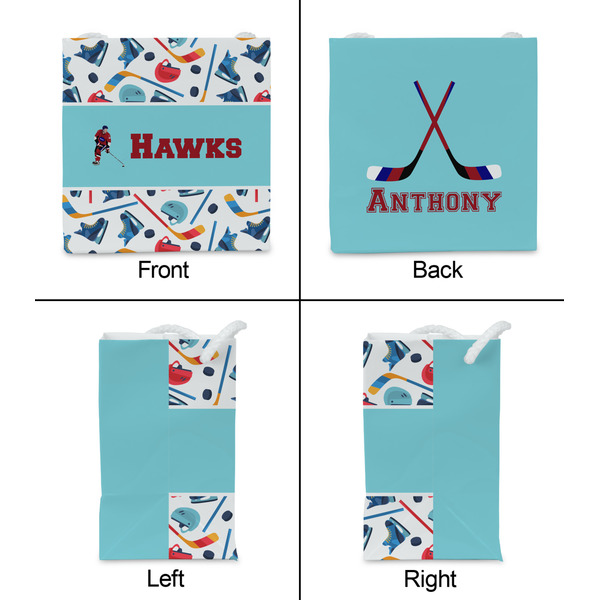 Hockey 2 Party Favor Gift Bag - Gloss - Approval