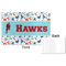 Hockey 2 Disposable Paper Placemat - Front & Back