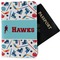 Hockey 2 Passport Holder - Fabric (Personalized)