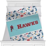Hockey 2 Minky Blanket (Personalized)