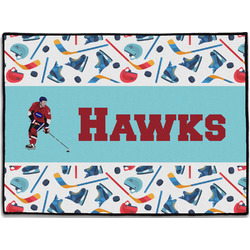 Hockey 2 Door Mat (Personalized)