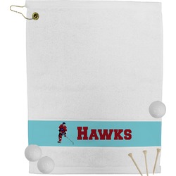 Hockey 2 Golf Bag Towel (Personalized)