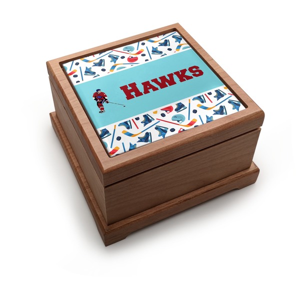 Custom Hockey 2 Pet Urn (Personalized)