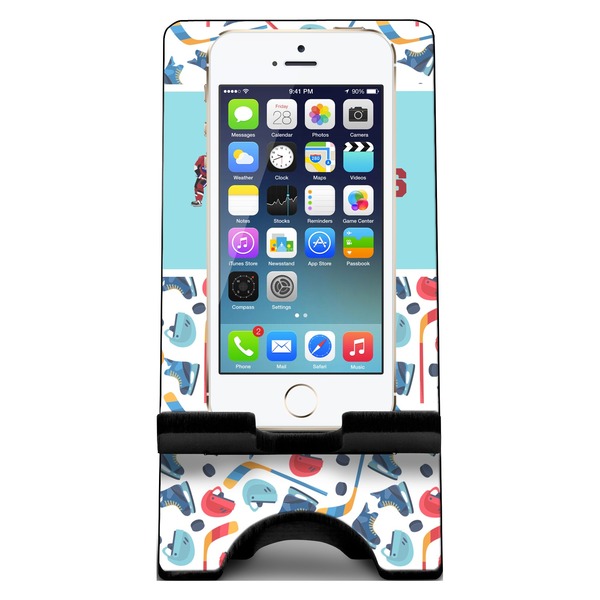 Hockey 2 Phone Stand w/ Phone