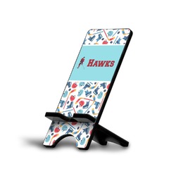 Hockey 2 Cell Phone Stand (Small) (Personalized)