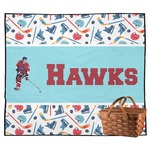 Hockey 2 Outdoor Picnic Blanket (Personalized)