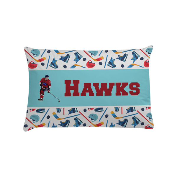 Custom Hockey 2 Pillow Case - Standard (Personalized)