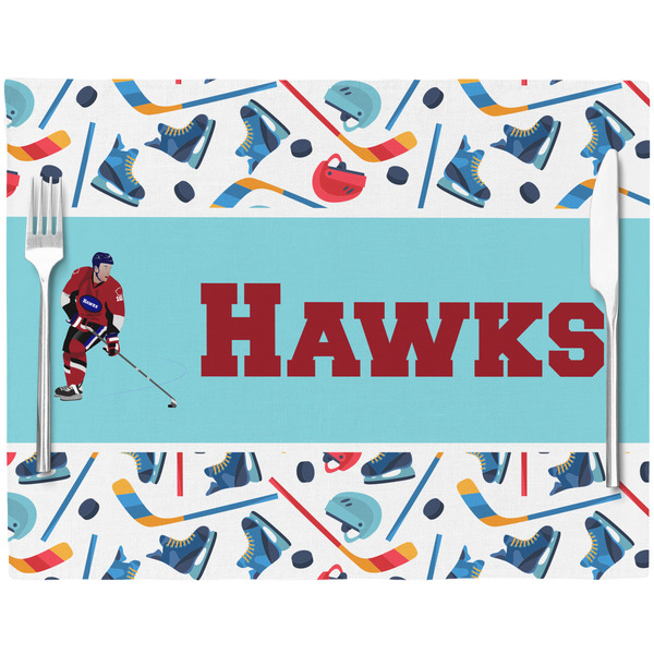 Hockey 2 Placemat with Props