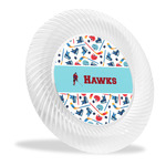Hockey 2 Plastic Party Dinner Plates - 10" (Personalized)