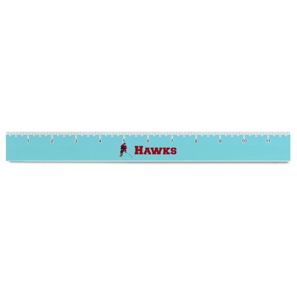 Hockey 2 Plastic Ruler - 12" - FRONT