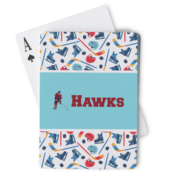 Custom Hockey 2 Playing Cards (Personalized)