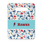 Hockey 2 Rectangular Trivet with Handle (Personalized)