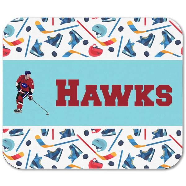 Hockey 2 Rectangular Mouse Pad - APPROVAL