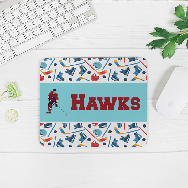 Hockey 2 Rectangular Mouse Pad - LIFESTYLE 2