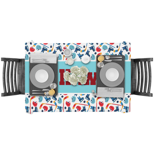 Hockey 2 Rectangular Tablecloths - LIFESTYLE