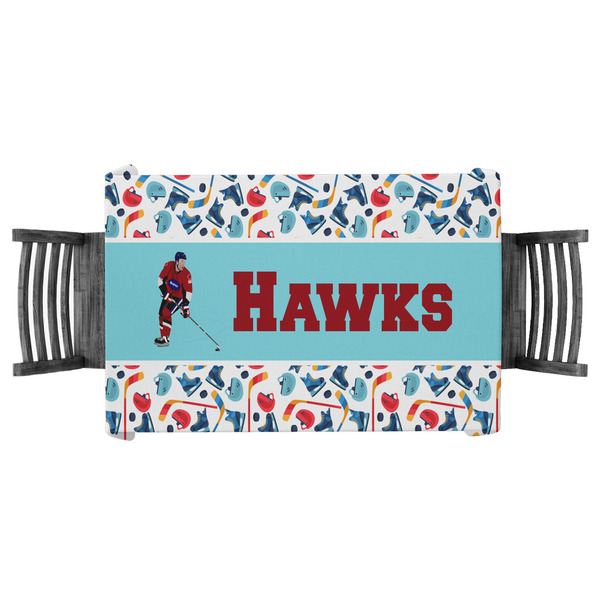 Custom Hockey 2 Tablecloth - 58"x58" (Personalized)
