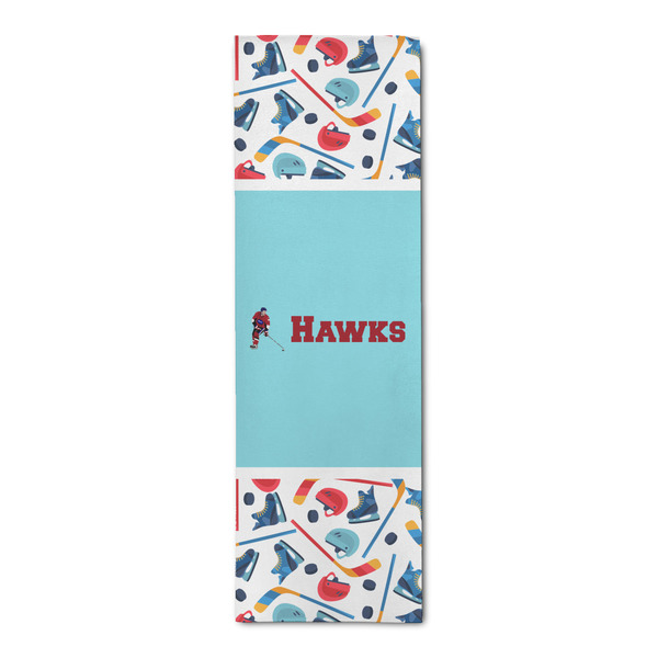 Custom Hockey 2 Runner Rug - 2.5'x8' w/ Name or Text