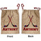 Hockey 2 Santa Sack - Front & Back (Personalized)