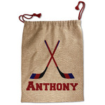 Hockey 2 Santa Sack - Front (Personalized)