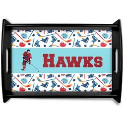 Hockey 2 Wooden Tray (Personalized)
