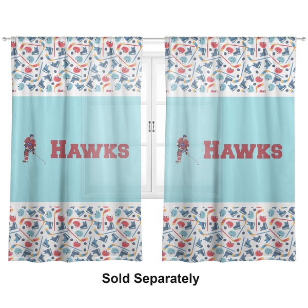 Hockey 2 Sheer Curtains