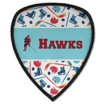 Hockey 2 Iron On Patch - Pick Shape (Personalized)