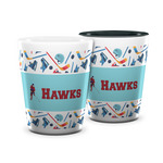 Hockey 2 Ceramic Shot Glass - 1.5 oz (Personalized)