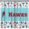 Hockey 2 Shower Curtain - Custom Size (Personalized)