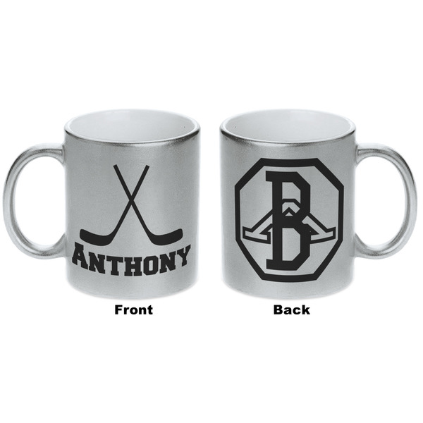 Hockey 2 Silver Mug - Approval