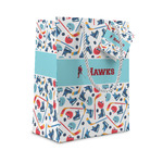 Hockey 2 Small Gift Bag (Personalized)