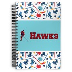 Hockey 2 Spiral Notebook (Personalized)