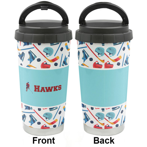 Hockey 2 Stainless Steel Travel Cup - Apvl