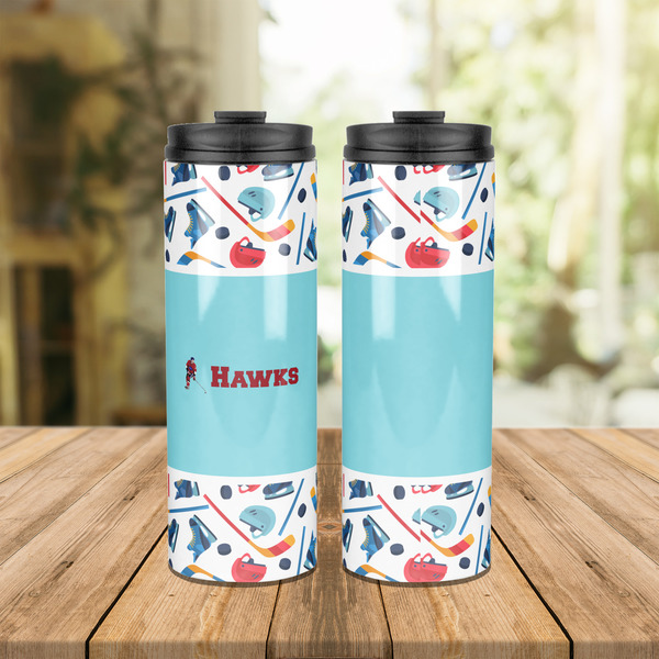 Hockey 2 Stainless Steel Tumbler - Lifestyle