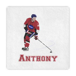 Hockey 2 Decorative Paper Napkins (Personalized)