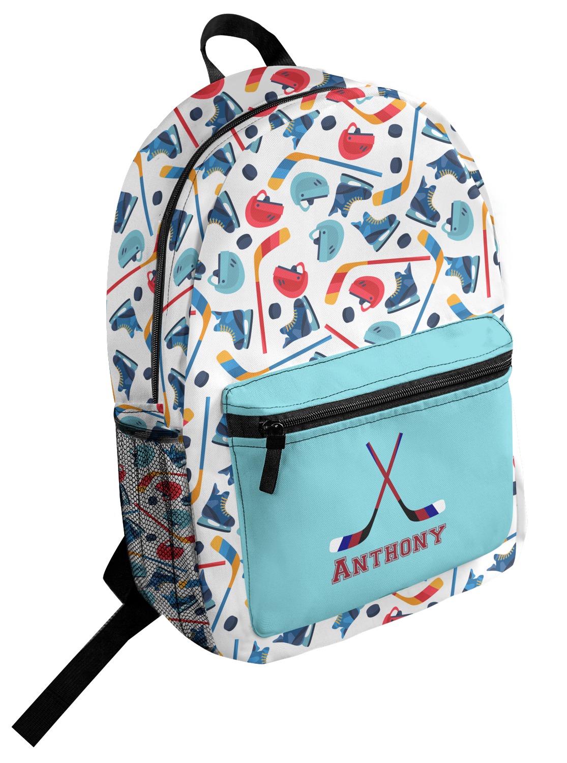 Custom Hockey 2 Student Backpack (Personalized) YouCustomizeIt