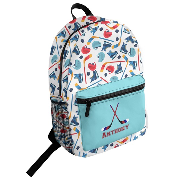Custom Hockey 2 Student Backpack (Personalized)